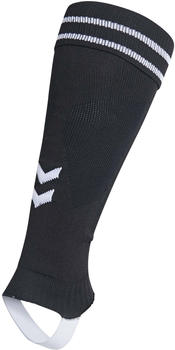 Hummel Element Football Sock Footless senior black/white