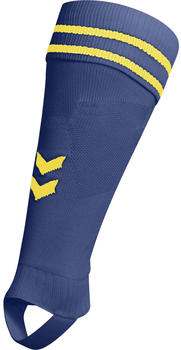 Hummel Element Football Sock Footless junior true blue/sports yellow