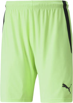 Puma Herren Shorts teamLIGA Shorts fizzy lime/puma black