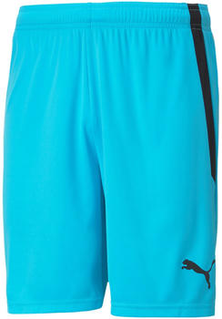 Puma Herren Shorts teamLIGA Shorts blue atoll/puma black