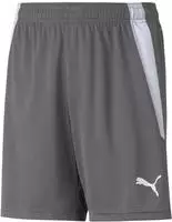 Puma 704931-13, Puma teamLIGA Shorts Kinder - grau/wei&szlig; - 128
