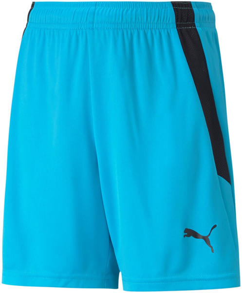 Puma Kinder Shorts teamLIGA Shorts Jr blue atoll/puma black