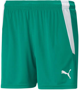 Puma Damen Shorts teamLIGA Shorts W pepper green/puma white