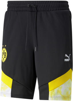 Puma Herren Borussia Dortmund Short BVB Iconic MCS puma black/cyber yellow