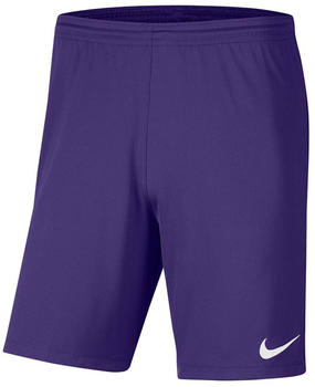 Nike Herren Short Park III court purple/white