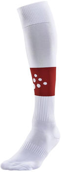 Craft Unisex Squad Sock Contrast white/bright red