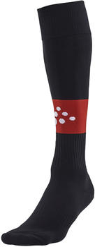Craft Unisex Squad Sock Contrast black/bright red