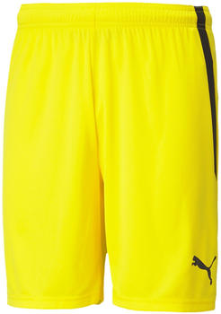 Puma Herren Shorts teamLIGA Shorts cyber yellow/puma black