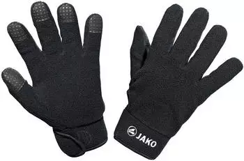 JAKO Feldspielerhandschuhe Fleece schwarz