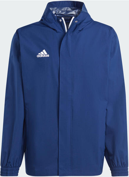Adidas Man Entrada 22 All-Weather Jacket (IK4011) navy blue