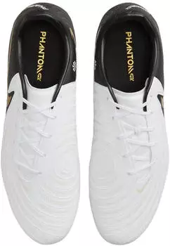 Nike Phantom GX II Academy FG/MG (FD6723) white/metallic gold coin/black – Perfekte Ballkontrolle mit dem Nike Phantom GX II Academy FG/MG