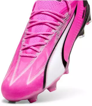 Puma Ultra Ultimate FG/AG (107744) poison pink/white/black – Hervorragende Ballkontrolle und Geschwindigkeit