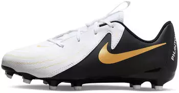 Nike Jr. Phantom GX 2 Academy FG/MG (FD6722) white/metallic gold coin/black