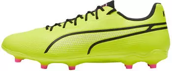 Puma King Pro FG/AG (107566) electric lime/black/poison pink