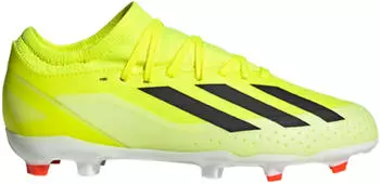 Adidas X Crazyfast League FG Kids (IF0691) team solar yellow 2/core black/cloud white – Adidas X Crazyfast League FG Kids: Perfekte Wahl für junge Fußballer