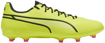Puma KING Pro FG AG Voltage wei&szlig; grau gelb F03