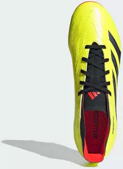 Adidas Predator 24 League Low FG (IG7761) team solar yellow 2/core black/solar red – Adidas Predator 24 League Low FG: Perfekte Kontrolle auf dem Spielfeld