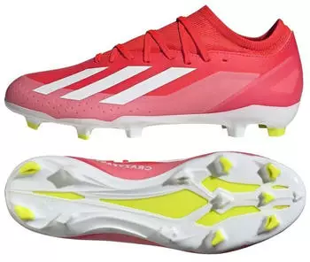 Adidas X Crazyfast League FG (IE2377) solar red/cloud white/team solar yellow 2 – Adidas X Crazyfast League FG (IE2377) – Perfekte Wahl für Geschwindigkeit