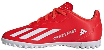 Adidas X Crazyfast Club TF Kids (IF0708) solar red/cloud white/team solar yellow 2