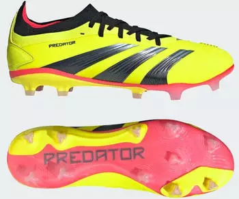 Adidas Predator 24 Pro FG (IG7776) team solar yellow 2/core black/solar red – Adidas Predator 24 Pro FG: Perfekte Kontrolle auf dem Spielfeld