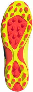 Adidas Predator League 2G/3G AG (IF3209) team solar yellow 2/core black/solar red – Hochwertige Materialien für maximalen Komfort