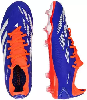 Adidas Predator 24 Pro FG (IF6330) cloud white/solar red/lucid blue – Adidas Predator 24 Pro FG (IF6330) – Perfekte Kontrolle auf dem Spielfeld