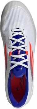 Adidas F50 League Indoor (IF1395) cloud white/solar red/lucid blue – Hochwertiges Obermaterial und Non-Marking Technologie