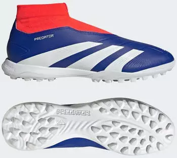 Adidas Predator 24 League LL TF (IF6385) lucid blue/cloud white/solar red – Adidas Predator 24 League LL TF: Perfekte Kontrolle auf Kunstrasen