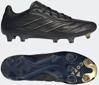 Adidas Copa Pure II Elite FG (IG6404) core black/carbon/gold metallic – Adidas Copa Pure II Elite FG (IG6404) core black/carbon/gold metallic: Perfekte Ballkontrolle