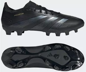 Adidas Predator 24 League Low MG (IF6380) core black/carbon/gold metallic – Adidas Predator 24 League Low MG: Perfekte Kontrolle auf jedem Untergrund