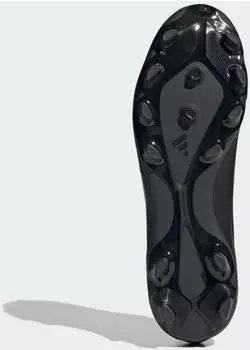 Adidas Predator 24 League Low MG (IF6380) core black/carbon/gold metallic – Leichtgewichtiger Komfort für lange Spiele