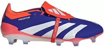 Adidas Predator Elite Foldover Tongue FG (IF6442) lucid blue/cloud white/solar red