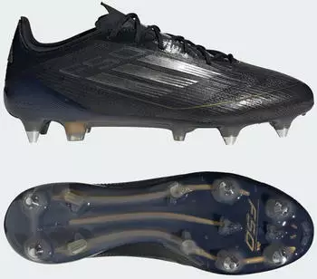Adidas F50 Elite SG (IF1297) core black/iron metallic/gold metallic – Adidas F50 Elite SG (IF1297) – Perfekte Wahl für Naturrasen