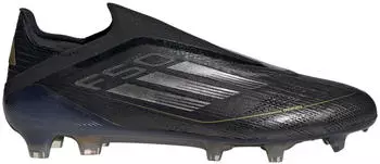 Adidas F50 Elite Laceless FG (IE3184) core black/iron metallic/gold metallic