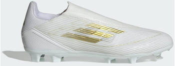 Adidas F50 League Laceless FG/MG (IE0608) cloud white/gold metallic/cloud white