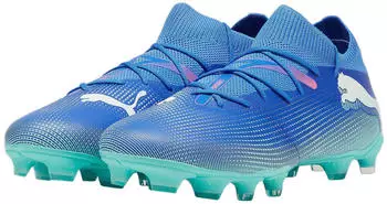 Puma Future 7 Match FG/AG (107931) bluemazing/white/electric peppermint – Puma Future 7 Match FG/AG: Perfekte Wahl für Kunstrasen und Naturrasen