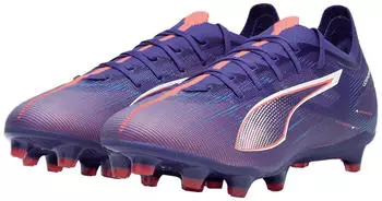 Puma Ultra 5 Match FG/AG (107687) lapis lazuli/white/sunset glow – Puma Ultra 5 Match FG/AG (107687) lapis lazuli/white/sunset glow: Der perfekte Fußballschuh für alle Böden