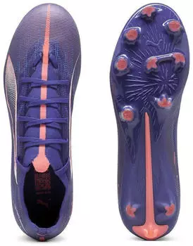 Puma Ultra 5 Match FG/AG (107687) lapis lazuli/white/sunset glow – Hochwertige Materialien und Komfort