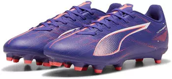 Puma Ultra 5 Play FG/AG (107689) lapis lazuli/white/sunset glow – Hochwertige Materialien für optimalen Tragekomfort