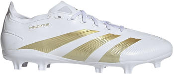 Adidas Predator 24 League Low FG (IF6346) cloud white/gold metallic/sandy beige met