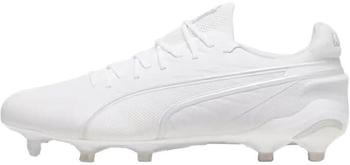 Puma King Ultimate FG/AG (107809) white/silver