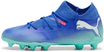 Puma Future 7 Match FG/AG Teenager (107945) bluemazing/white/electric peppermint