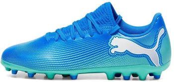 Puma Future 7 Play MG Jr (108019) hyperlink blue/mint/white