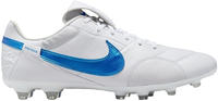 Nike HM0265-103, NIKE Premier 3 FG Fu&szlig;ballschuhe Herren 103 - white/signal blue 47.5