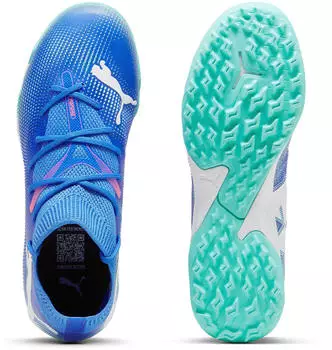 Puma Future 7 Match TT Teenager (107948) bluemazing/white/electric peppermint – Puma Future 7 Match TT Teenager: Perfekte Wahl für junge Fußballer