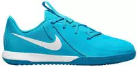 Nike FJ2609, NIKE Kinder Fussball-Hallenschuhe JR PHANTOM GX II ACADEMY IC Blau