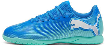 Puma Future 7 Play IT Jr (107952) hyperlink blue/mint/white