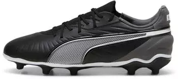 Puma King Match FG/AG Teenager (108048) black/white/cool dark gray