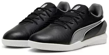 Puma King Match IT Jr (108051) black/white/cool dark gray – Hervorragende Ballkontrolle und Komfort