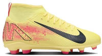 Nike HF6283, NIKE Kinder Fussball-Rasenschuhe JR SUPERFLY 10 CLUB KM FG/MG LT LASER